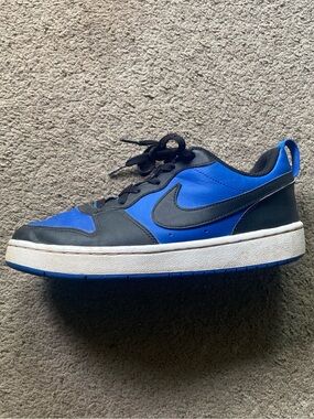 Nike Low-Top Sneaker in Black & Blue